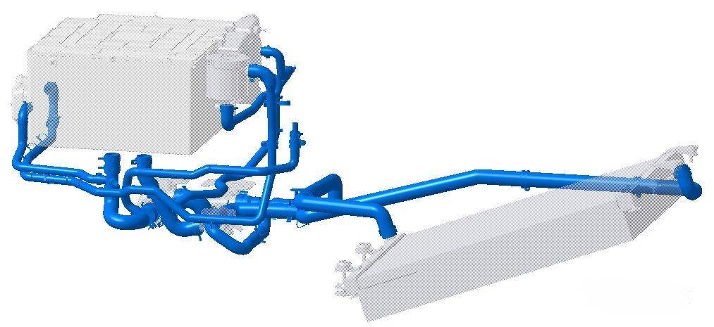 cooling pipeline