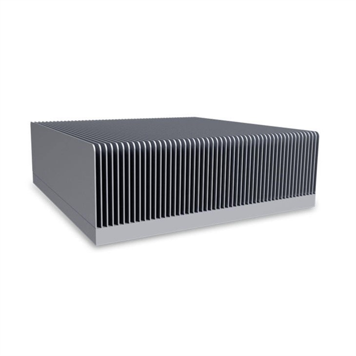 High Performance Aluminum Skiving Fin Heat Sink For Inverter