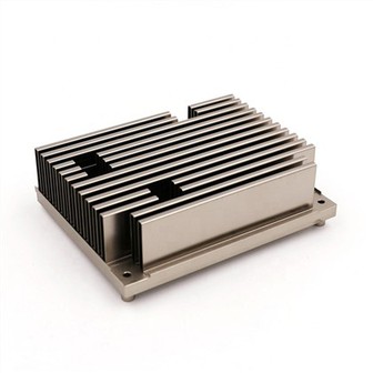 الألومنيوم بالوعة الحرارة زعانف مطوية مع أنابيب الحرارة