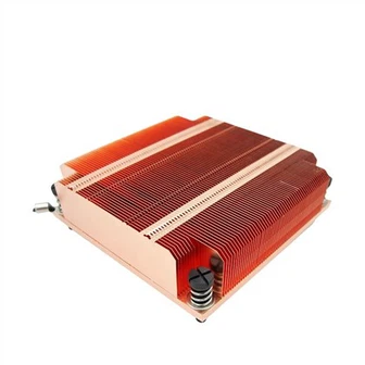 مبرد وحدة المعالجة المركزية بزعنفة نحاسية بسحاب